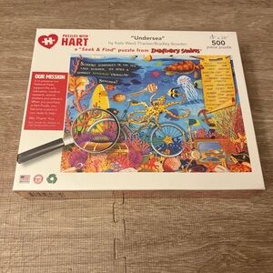 Imaginary Studios Seek And Find Under The Sea - 500 piece puzzle - NEW Sealed